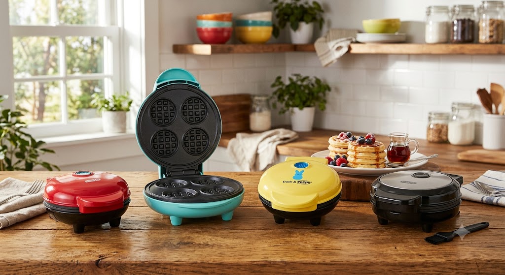 3 Best Dash Mini Waffle Makers for Small Kitchens
