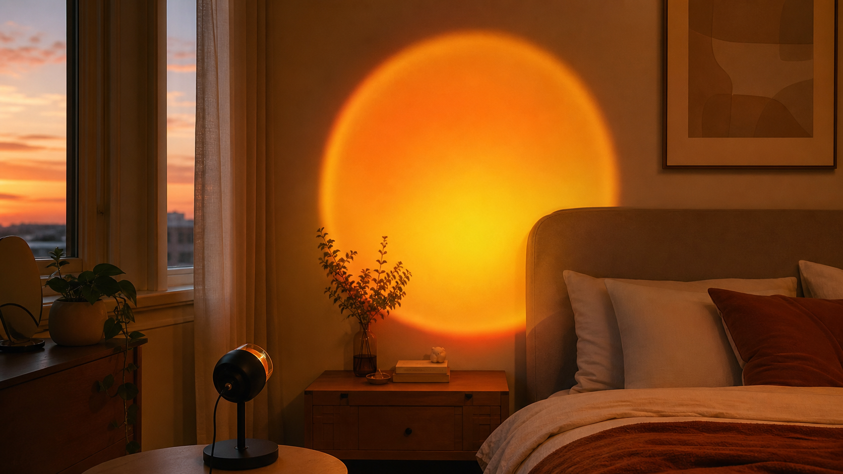 5 Best Sunset Lamps for Bedroom Ambience in 2026